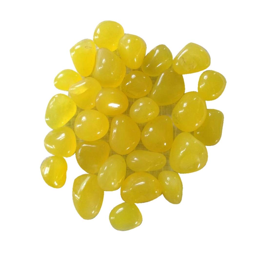 Onyx Yellow Shiny Marble Glass Stone