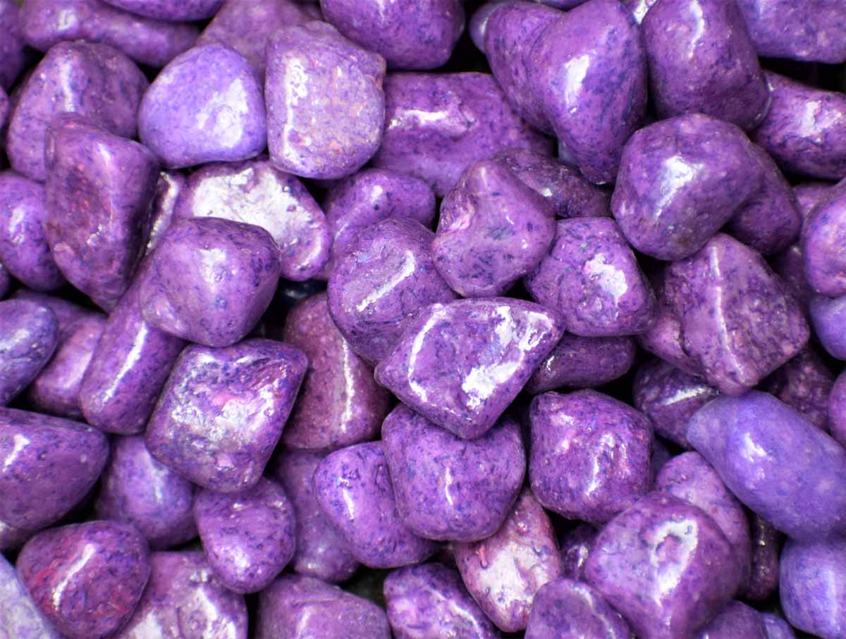 Purple/Violet Color Pebbles