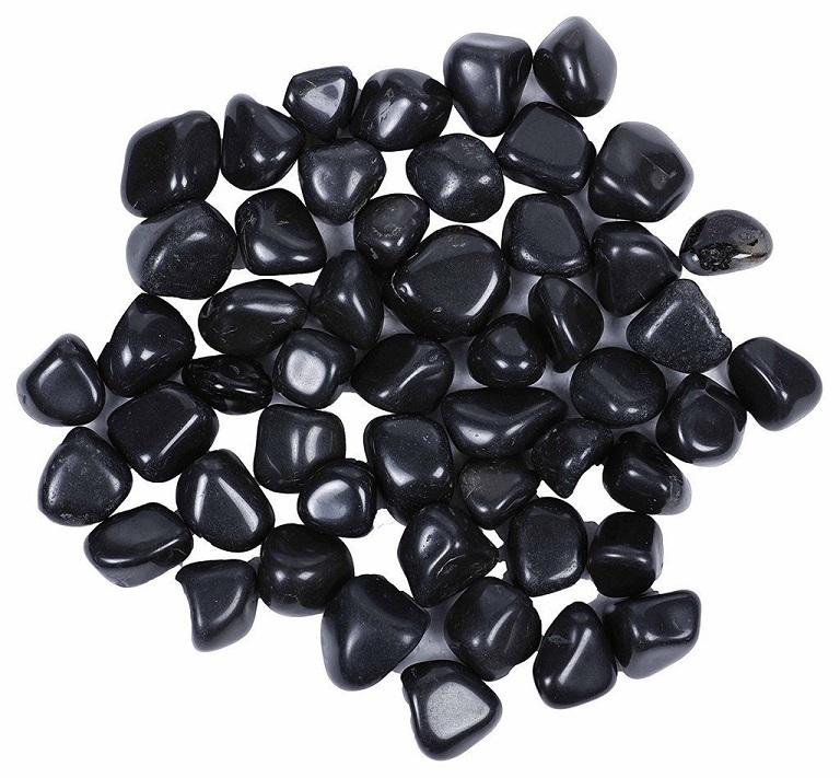 Polished Balck Decorative, Landscaping And Garden Stone Pebbles