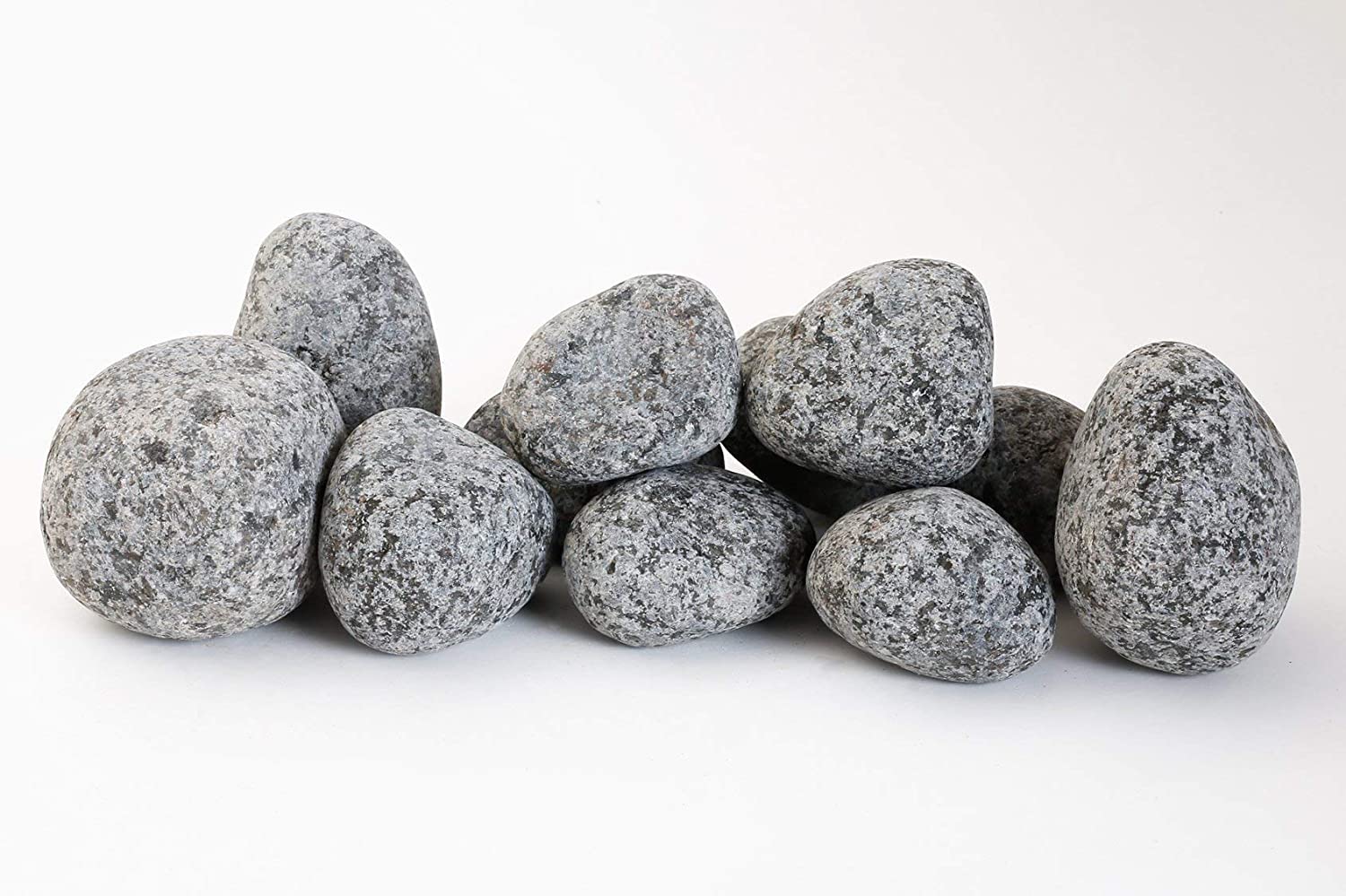 Natural River Stone Gray Tumbled  Pebbles