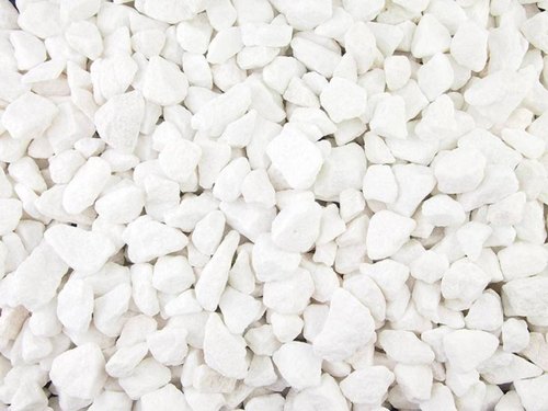 Marble Chips White For Garden Aquarium Indoor Outdoor Decoration Pebbles Stone