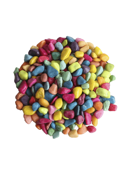 Colorful Multi-Colored Pebbles/Gravels/Stone